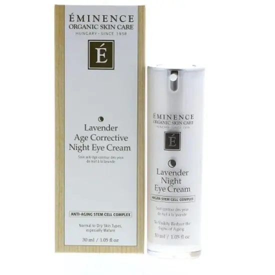 Eminence Lavender Age Corrective Night Eye Cream, 1 oz image {4}