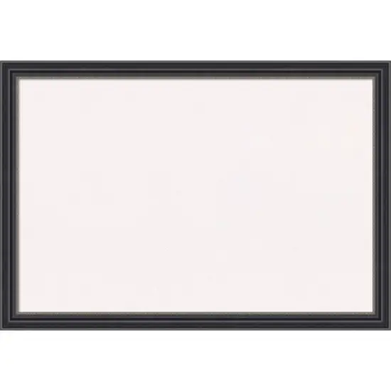 26"x18" Stylish Wood Frame Cork Board Black - Amanti Art image {12}