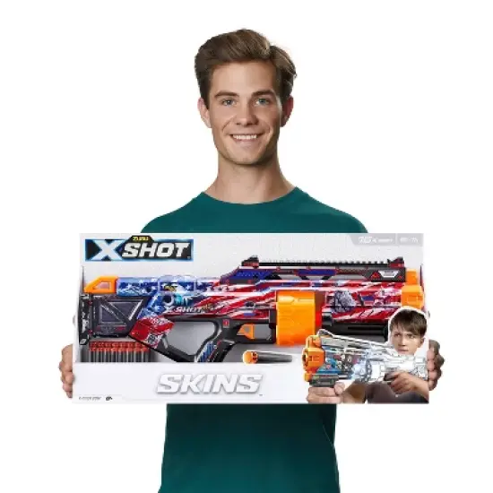 X-Shot SKINS Last Stand Dart Blaster - Defense Force by ZURU image {5}