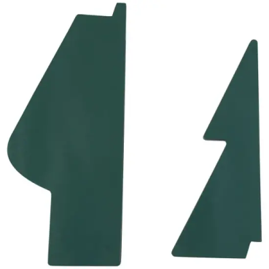 Northlight Tall Accordion Honeycomb Foldable Paper Christmas Tree - 4' -  Dark Green image {6}