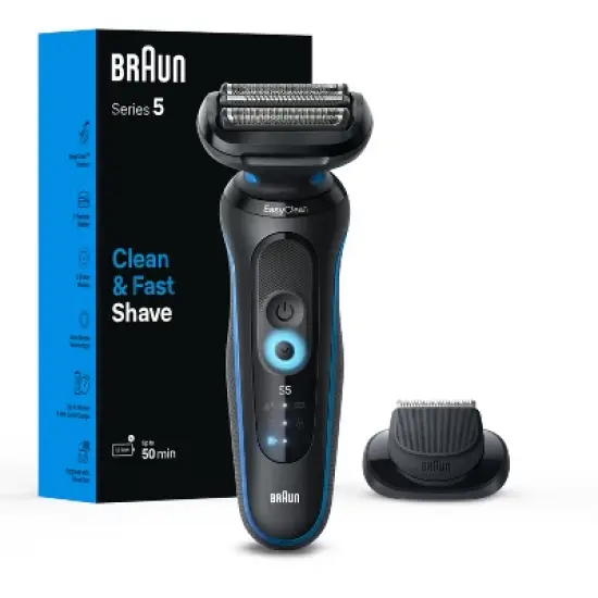 Braun Series 5-5118s Rechargeable Wet & Dry Shaver image {10}