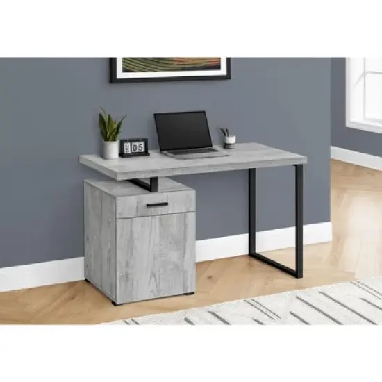 PAGED 47.25" L Gaming Desk Contemporary Office Desk with Storage Drawers, Computer Desk for Living Room image {5}