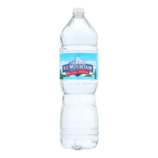 Ice Mountain 100% Natural Spring Water - Case of 12/50.7 oz image {1}