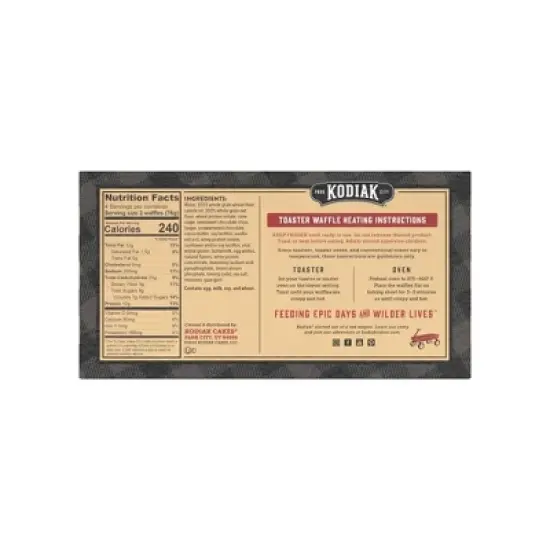 Kodiak Protein-Packed Power Waffles Chocolate Chip Frozen Waffles - 8ct image {5}