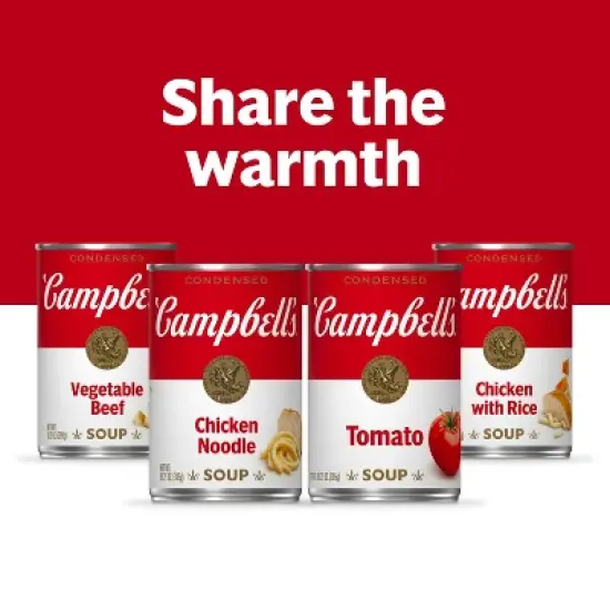 Campbell's Condensed Vegetable Beef Soup - 10.5oz image {9}