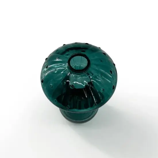 Novelty Glass Bud Vase Teal - Bullseye's Playground&trade; image {1}