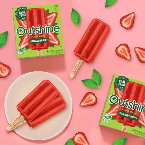 Outshine Strawberry Frozen Fruit Bar - 6ct image {12}