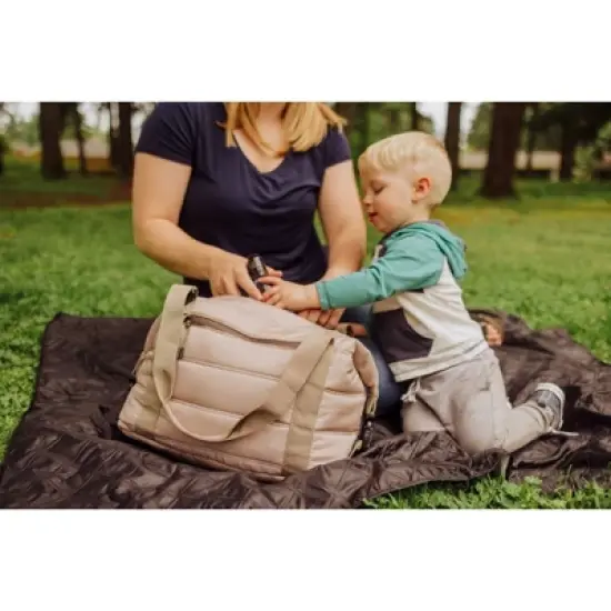 Picnic Time All Day 44qt Cooler Tote - Shale Brown image {7}
