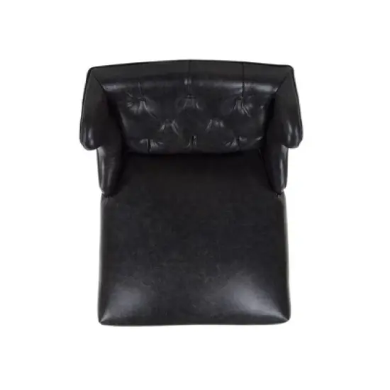 Jennifer Taylor Home Richmond 26" Armless Wingback Tufted Counter Height Bar Stool image {4}
