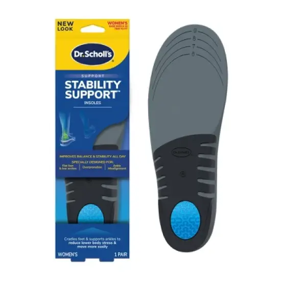 Dr. Scholl's Stability Support Insoles - Women's Shoe Size 6-10 - 1 Pair image {12}
