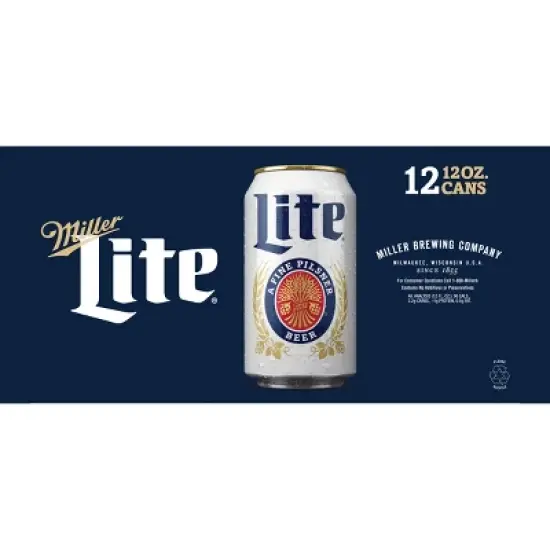 Miller Lite Beer - 12pk/12 fl oz Cans image {8}