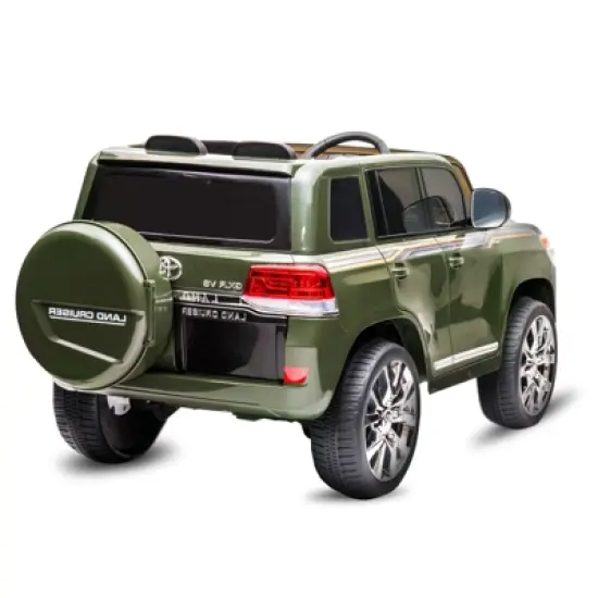 2 Seater Ride On Car for Kids, 12V Cruiser Car, Battery Powered Electric Car w/Remote Control,  LED Lights, Music Player, Gift for Boys Girls 3-8 image {4}