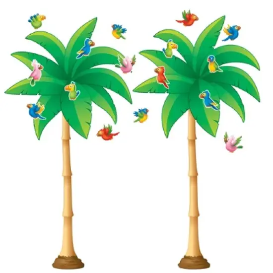 Teacher Created Resources&reg; Tropical Trees Bulletin Board Set image {1}