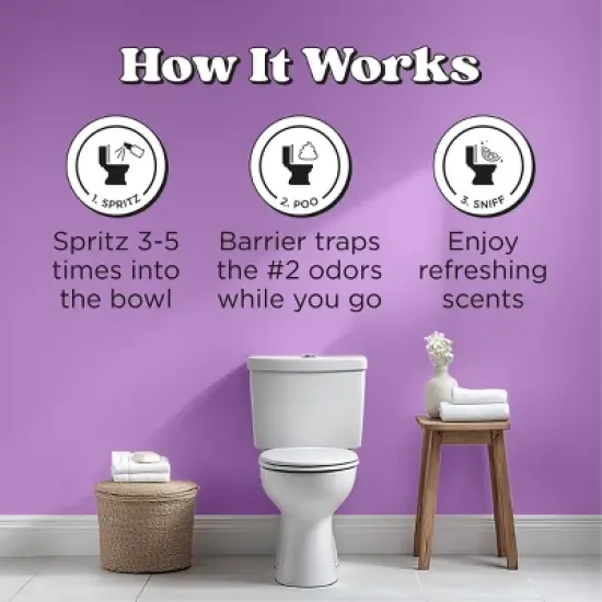 Poo-Pourri Orchid Vanilla Blossom Toilet Spray 2 fl oz image {7}