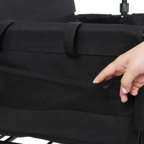 FATMOON 3-in-1 Heavy-Duty Folding Wagon Cart with All-Terrain Wheels & 180L Storage for Beach Camping Families & Outdoor Enthusiasts image {8}