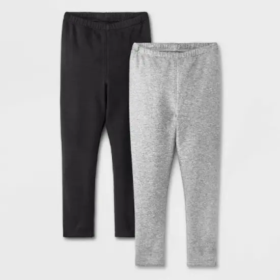 Toddler Girls' Adaptive 2pk Cozy Leggings - Cat & Jack&trade; image {3}