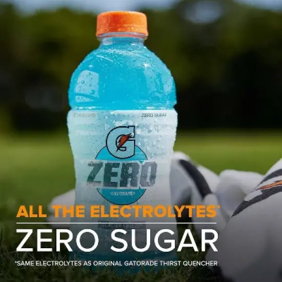 Gatorade G ZERO Glacier Freeze Sports Drink - 28 fl oz Bottle image {1}