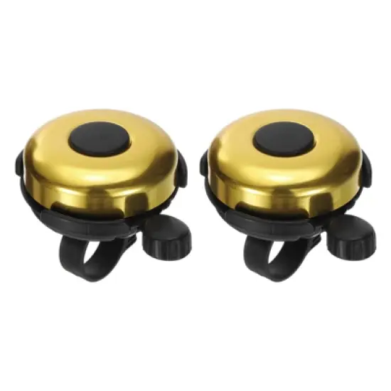 Unique Bargains Aluminum Loud Clear Sound Scooters Bicycle Bells 2 Pcs 2.3" image {7}
