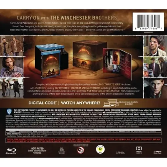 Supernatural: The Complete Series image {2}