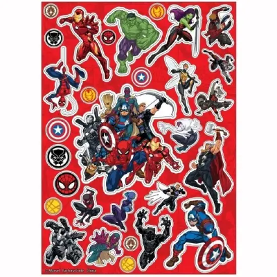 Marvel Activity Egg Craft Kit | Coloring Pages | Stickers | Markers | Crayons image {2}
