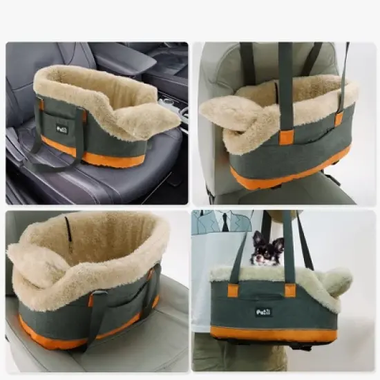 Unique Bargains Detachable Console Dog Car Seat 1 Pc image {3}