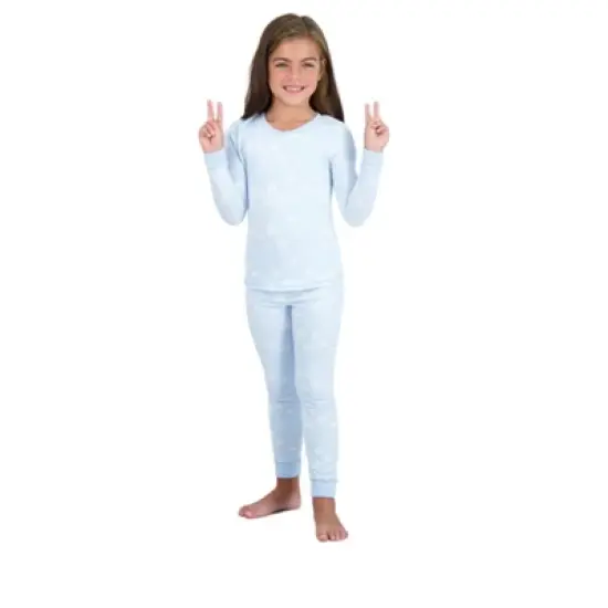 Sleep On It Girls Super Soft 2-Piece Snug Fit Pajama Set - Stars image {4}