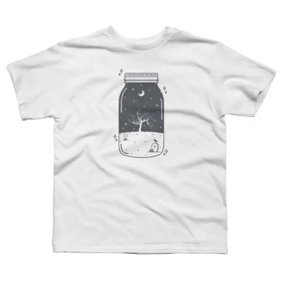 Boy's Design By Humans Halloween in a jar By roc21 T-Shirt image {2}