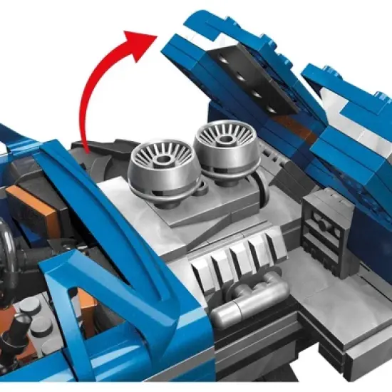 MEGA Hot Wheels Bigfoot Collectible Monster Truck Building Toy - 538pcs image {5}