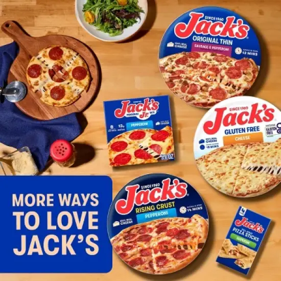 Jack's Single Serve Pepperoni Frozen Pizza - 5.8oz image {4}