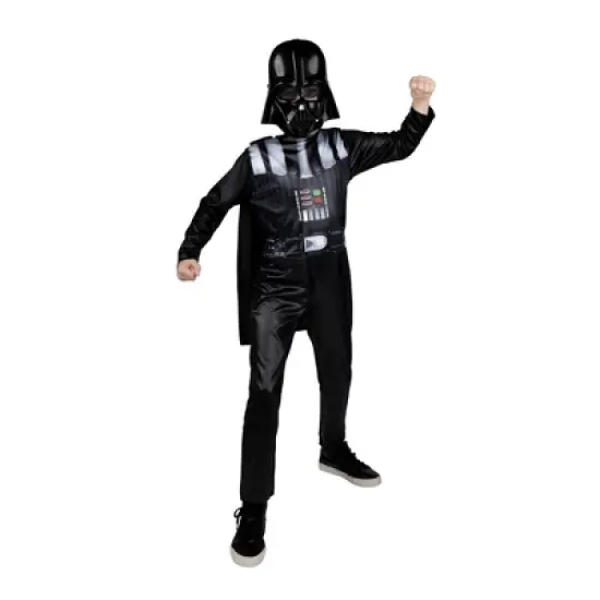 Star Wars Kids' Darth Vader Halloween Costume Apparel Set Black image {3}