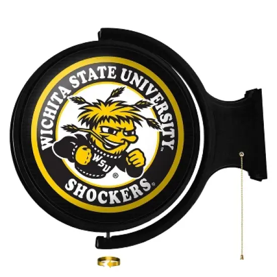 University Original Round Rotating Lighted Wall Sign image {99}