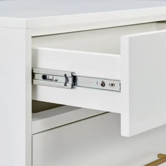 Gloria 6 Drawer Dresser White - Linon image {6}
