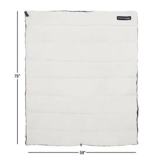 Wakeman Otter Tail Sleeping Bag, Neon Green/Black image {2}