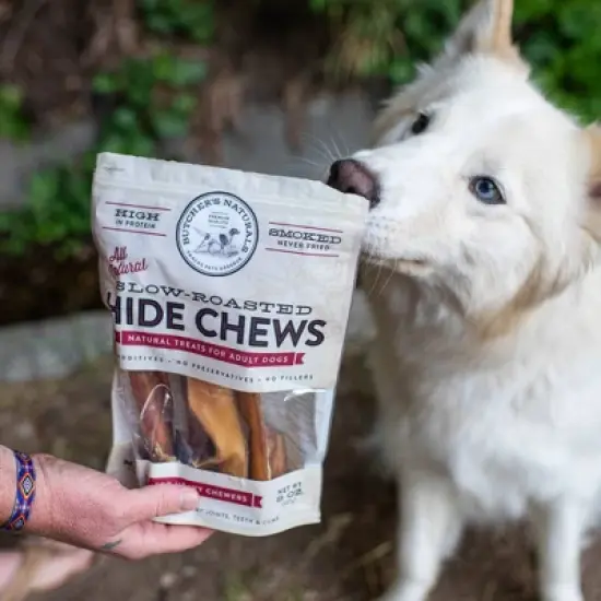 Butcher's Naturals Beef Flavor Rawhides Dog Treats - 8oz image {4}