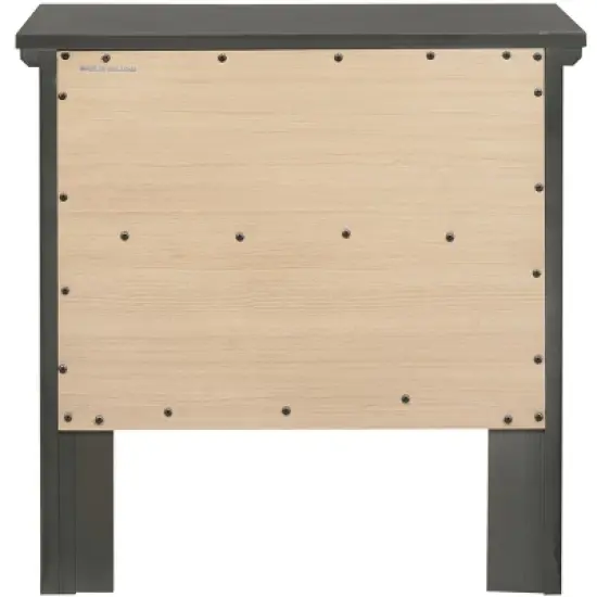 Passion Furniture Primo 2-Drawer Nightstand (24 in. H x 15.5 in. W x 19 in. D) image {3}