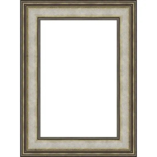 Amanti Art Mezzanine Antique Silver Framed Dry Erase Magnetic Board image {8}