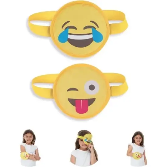 FOMI Kids Hot Cold Gel Emoji Ice Packs | 2 Pack image {4}