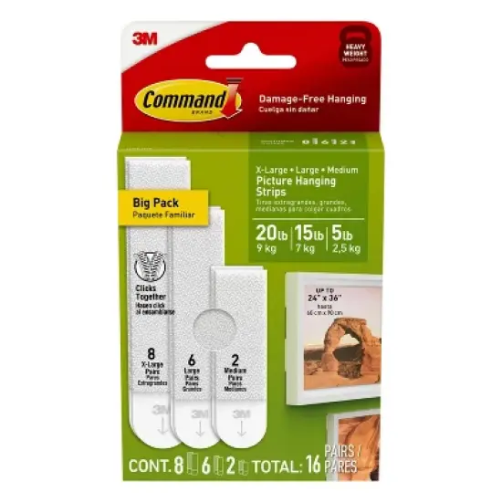 Command 16pk Heavy PHS Adhesives image {15}
