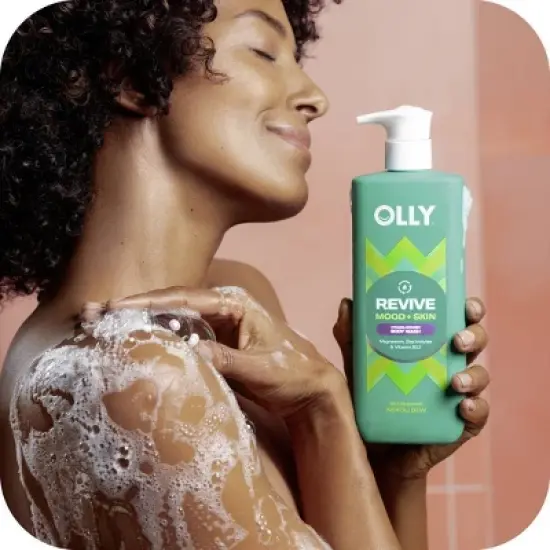 OLLY Revive Mood and Skin Vitamin-Infused Body Wash - Neroli Dew - 17 fl oz image {9}