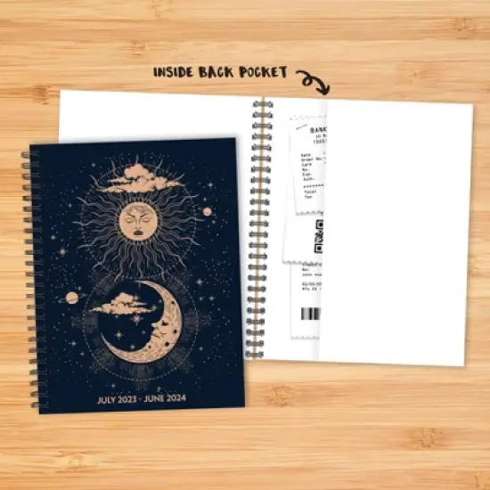 Willow Creek Press 2023-24 Academic Weekly Planner 6.5"x8.5" Softcover Celestial Soul image {3}