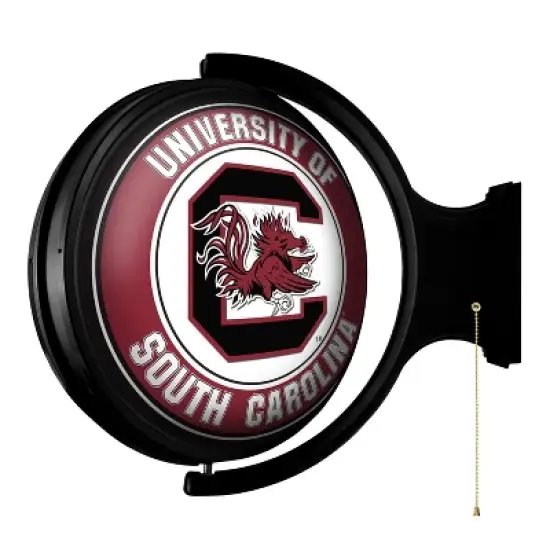 University Original Round Rotating Lighted Wall Sign image {73}