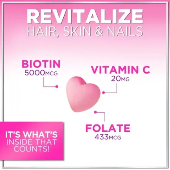 Hello Lovely! Hair Growth Vitamins Gummy with Biotin 5000 mcg image {4}