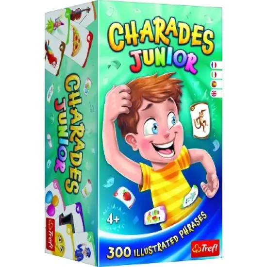 Trefl Charades Junior Game: Creative Thinking for Kids, Includes Board & Pieces, 2+ Players image {3}