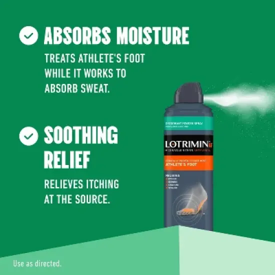 Lotrimin Deodorant Spray Powder - 4.6oz image {3}