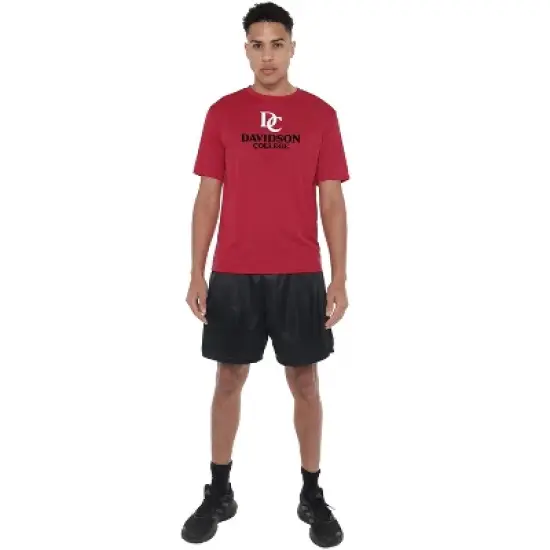 Men's Davidson College Men's Sport Active T-Shirt Primary Logo image {2}
