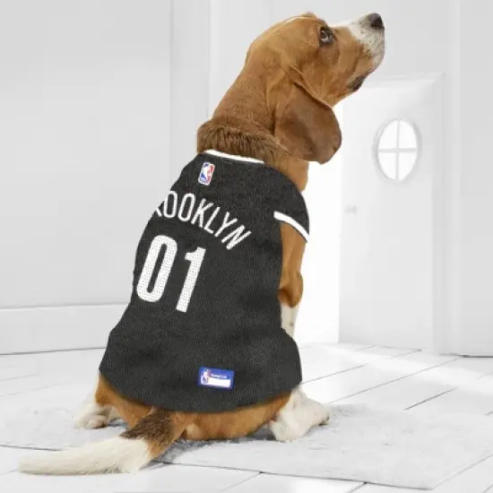 NBA Brooklyn Nets Pets Basketball Mesh Jersey image {2}