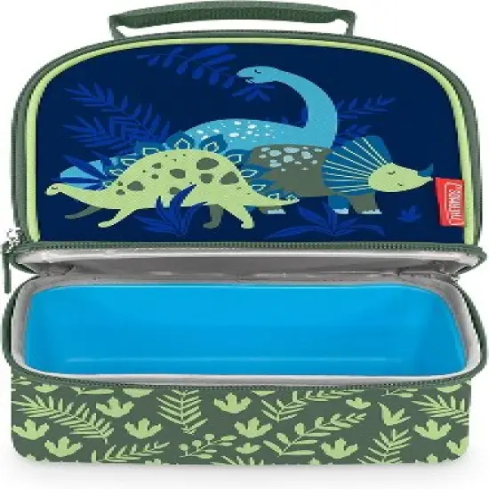 THERMOS Non-Licensed Dual Compartment Lunch Box, Dinosaur Kingdom image {2}
