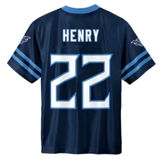NFL Tennessee Titans Boys' Short Sleeve Henry Jersey image {2}