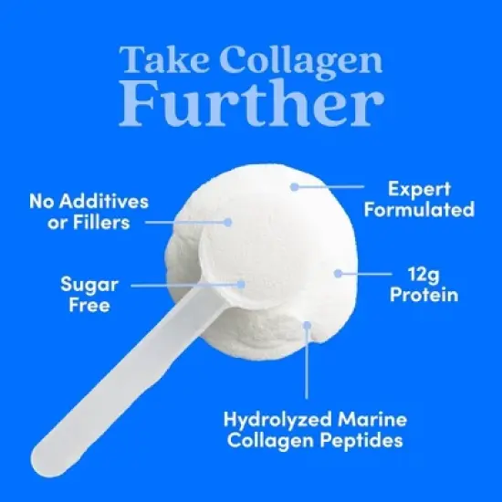 Further Food Collagen Peptides Powder - Unflavored Marine - 5.93oz image {2}
