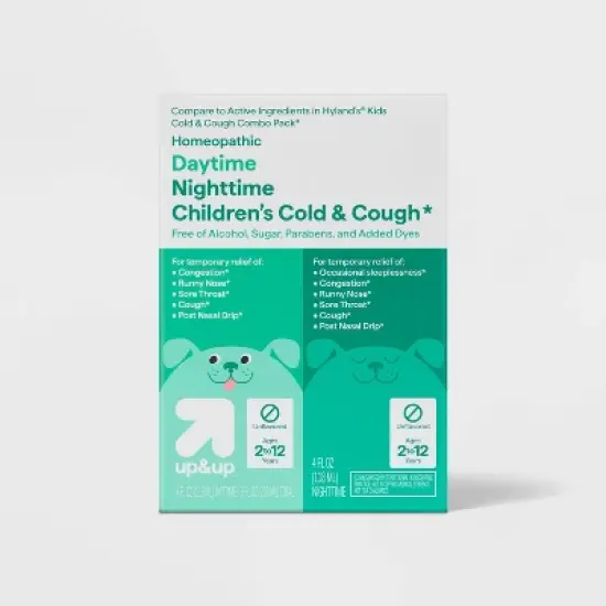 Children's Cough and Cold Combo Pack Liquid - Day and Night - 8 fl oz - up&up&trade; image {6}